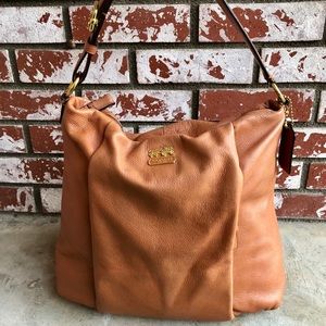 Brown coach purse